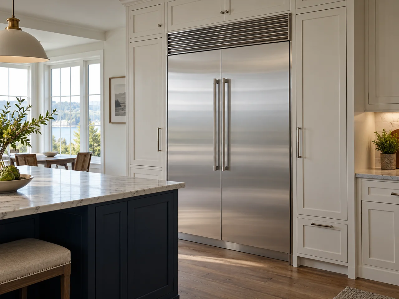 Illustration of Sub-Zero refrigerator